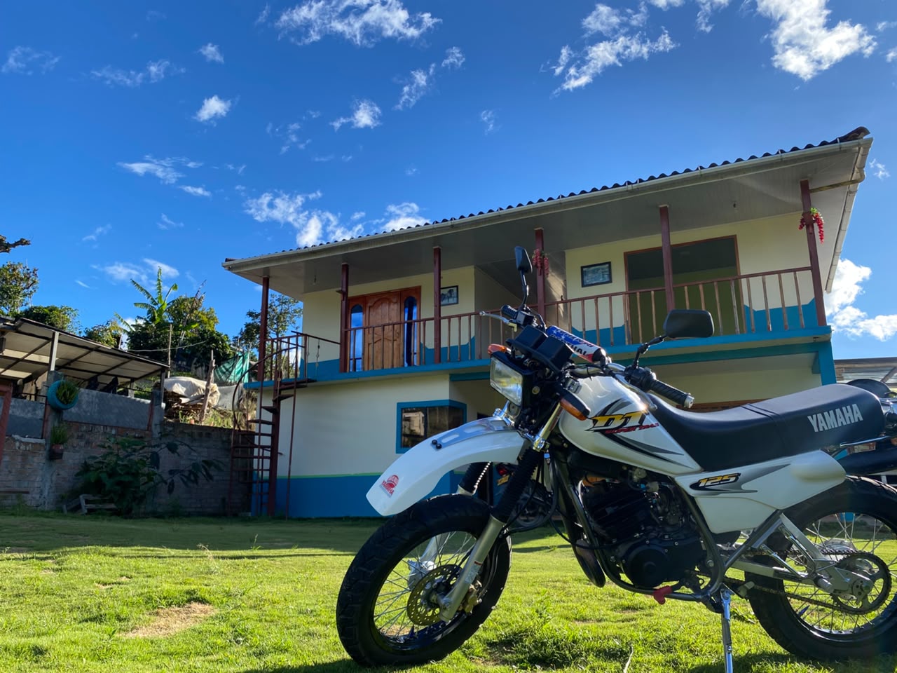 Casa de la finca cafetera en Samaniego